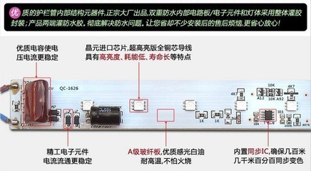 深圳市宝安区沙井鑫源晶照明 LED护栏管数码管供应专家，5050贴片全面引领灯具新潮流